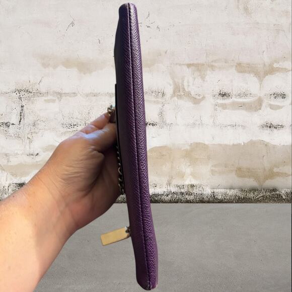 Coach Large Wristlet Shoulder Bag in Purple - Picture 5 of 6
